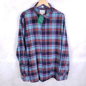 Bixby Nomad "Horton" 2XL Tall Plaid Flannel Shirt